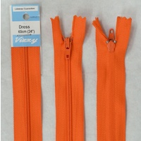 Vizzy Dress Zip, 60cm Colour 99 NECTAR