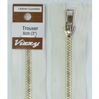 Vizzy Trouser Zip 8cm WHITE