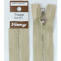 Vizzy Trouser Zip 8cm NATURAL