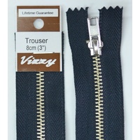 Vizzy Trouser Zip 8cm FRENCH NAVY