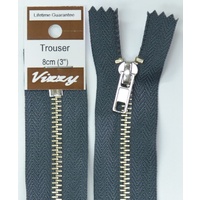 Vizzy Trouser Zip 8cm CHARCOAL