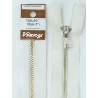 Vizzy Trouser Zip 10cm WHITE