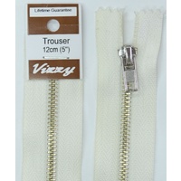 Vizzy Trouser Zip 12cm WHITE