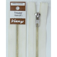 Vizzy Trouser Zip 15cm WHITE
