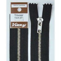 Vizzy Trouser Zip 15cm BLACK