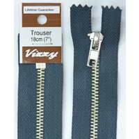 Vizzy Trouser Zip 18cm CHARCOAL