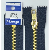 Vizzy Jeans Zip 12cm FRENCH NAVY