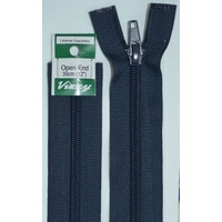 Vizzy Open End Zip 30cm 59 NAVY, A Quality Brand Name Zipper
