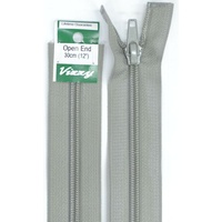 Vizzy Open End Zip 30cm 61 PEARL GREY