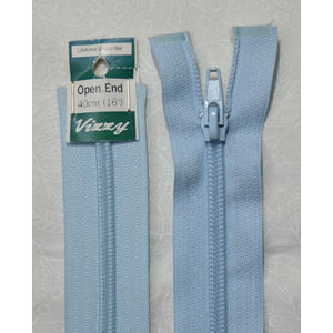 Vizzy Open End Zip 40cm, Colour 50 SKY BLUE