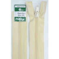 Vizzy Open End Zip 45cm, Colour 04 CALICO