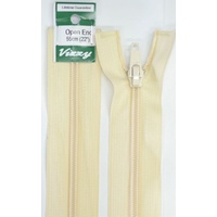 Vizzy Open End Zip 55cm, Colour 04 CALICO
