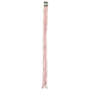 Vizzy Open End Zip 55cm, Colour 26 BABY PINK