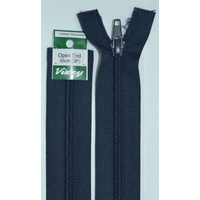 Vizzy Open End Zip 65cm, Colour 59 FRENCH NAVY