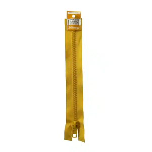 Vizzy Chunky Open End Zip 20cm, Colour 19 WA GOLD