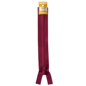 Vizzy Chunky Open End Zip 20cm, Colour 35 CRANBERRY