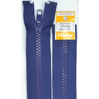 Vizzy Chunky Open End Zip 25cm Colour 59 FRENCH NAVY