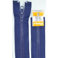 Vizzy Chunky Open End Zip 35cm, Colour 59 FRENCH NAVY