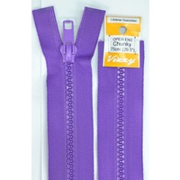 Vizzy Chunky Open End Zip 75cm, Colour 109 PURPLE