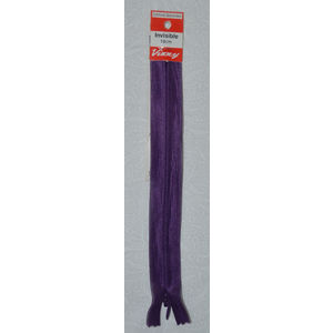 Vizzy Invisible Zip 18cm, Colour 106 VATICAN