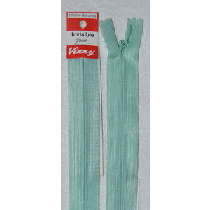 Vizzy Invisible Zip 20cm, Colour 102 LEAF GREEN