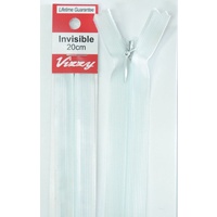 Vizzy Invisible Zip 20cm, Colour 116 BABY BLUE