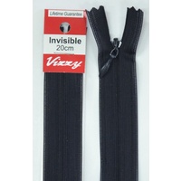 Vizzy Invisible Zip 20cm, Colour 71 INK NAVY (FRENCH NAVY)