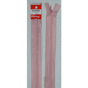 Vizzy Invisible Zip 25cm, Colour 78 PINK