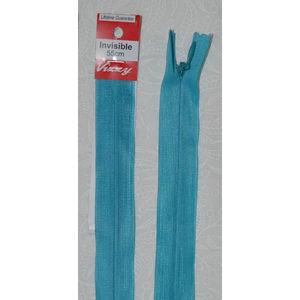 Vizzy Invisible Zip 25cm, Colour 86 AQUA