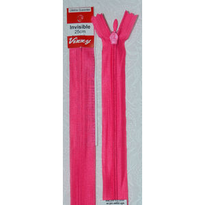 Vizzy Invisible Zip 25cm, Colour 94 HOT PINK