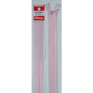 Vizzy Invisible Zip 30-35cm, Colour 26 BABY PINK
