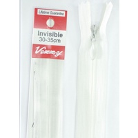 Vizzy Invisible Zip 30-35cm, Colour 66 BONE