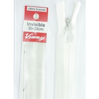 Vizzy Invisible Zip 30-35cm, Colour 66 BONE, A Quality Brand Name Zipper
