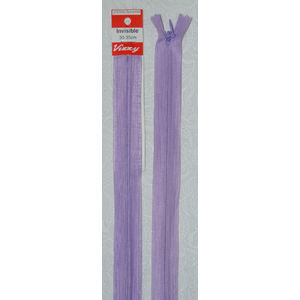 Vizzy Invisible Zip 30-35cm, Colour 96 LAVANDER
