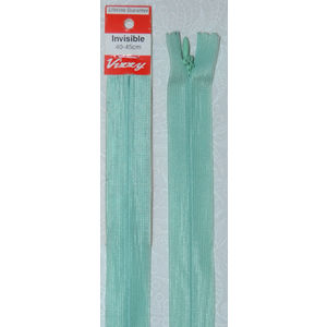 Vizzy Invisible Zip 40-45cm, Colour 102 LEAF GREEN, A Quality Brand Name Zipper