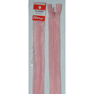 Vizzy Invisible Zip 40-45cm, Colour 104 LIGHT PINK