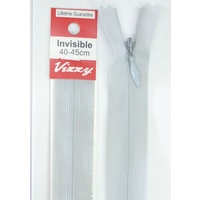Vizzy Invisible Zip 40-45cm, Colour 117 STEEL BLUE
