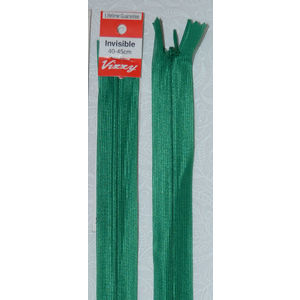 Vizzy Invisible Zip 40-45cm, Colour 44 EMERALD, A Quality Brand Name Zipper