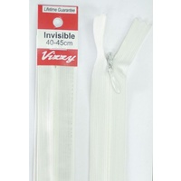 Vizzy Invisible Zip 40-45cm, Colour 66 BONE, A Quality Brand Name Zipper