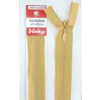 Vizzy Invisible Zip 40-45cm, Colour 73 BUTTERMILK