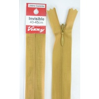 Vizzy Invisible Zip 40-45cm, Colour 76 MUSTARD