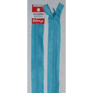 Vizzy Invisible Zip 40-45cm, Colour 86 AQUA