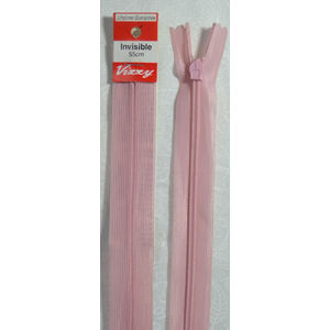 Vizzy Invisible Zip 55cm, Colour 78 PINK