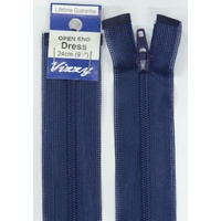 Vizzy Open End Dress Zip 24cm 58 NAVY