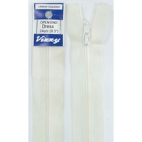 Vizzy Open End Dress Zip 24cm 66 BONE