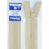Vizzy Open End Dress Zip 36cm #07 NATURAL