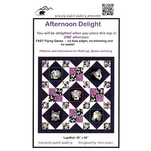 Dog On It, Afternoon Delight Quilt Pattern By Ann Lauer