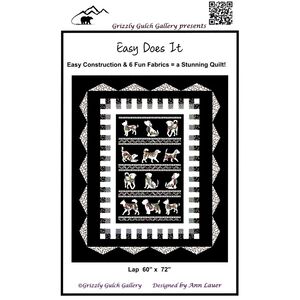 Dog On It, Easy Does It Quilt Pattern By Ann Lauer