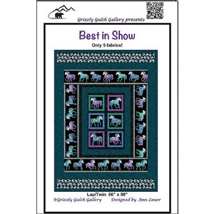 Horsen Around, Best In Show Quilt Pattern By Grizzly Gulch Gallery, Ann Lauer