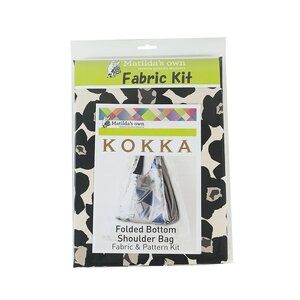 KOKKA Folded Bottom Shoulder Bag Pattern &amp; Fabric Kit KCS502